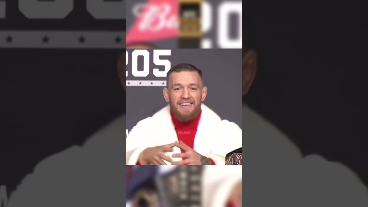 Conor McGregor Silences 😲Eddie Alvarez! #shorts #ufc #mma #conormcgregor #eddiealvarez