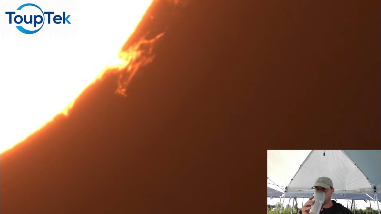 Sun through Solar Telescope