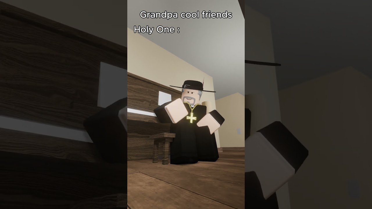 Grandpa cool friends #RobloxAnimation #shorts #short #memes #roblox