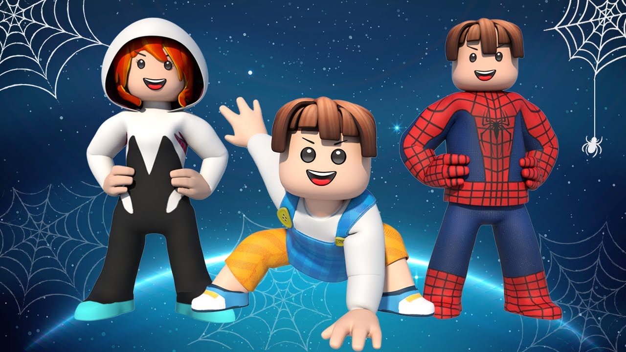 ROBLOX Brookhaven 🏡RP: Spider-Man Family Challenge | Roblox Sun
