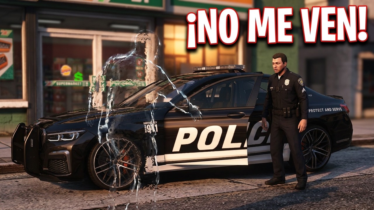 VOLVÍ A PONERME INVISIBLE EN GTA 5 ROLEPLAY