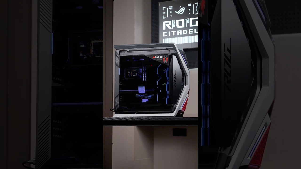 EP1 ASMR Immersive PC building——Full ROG ecosystem / Complete ROG lineup