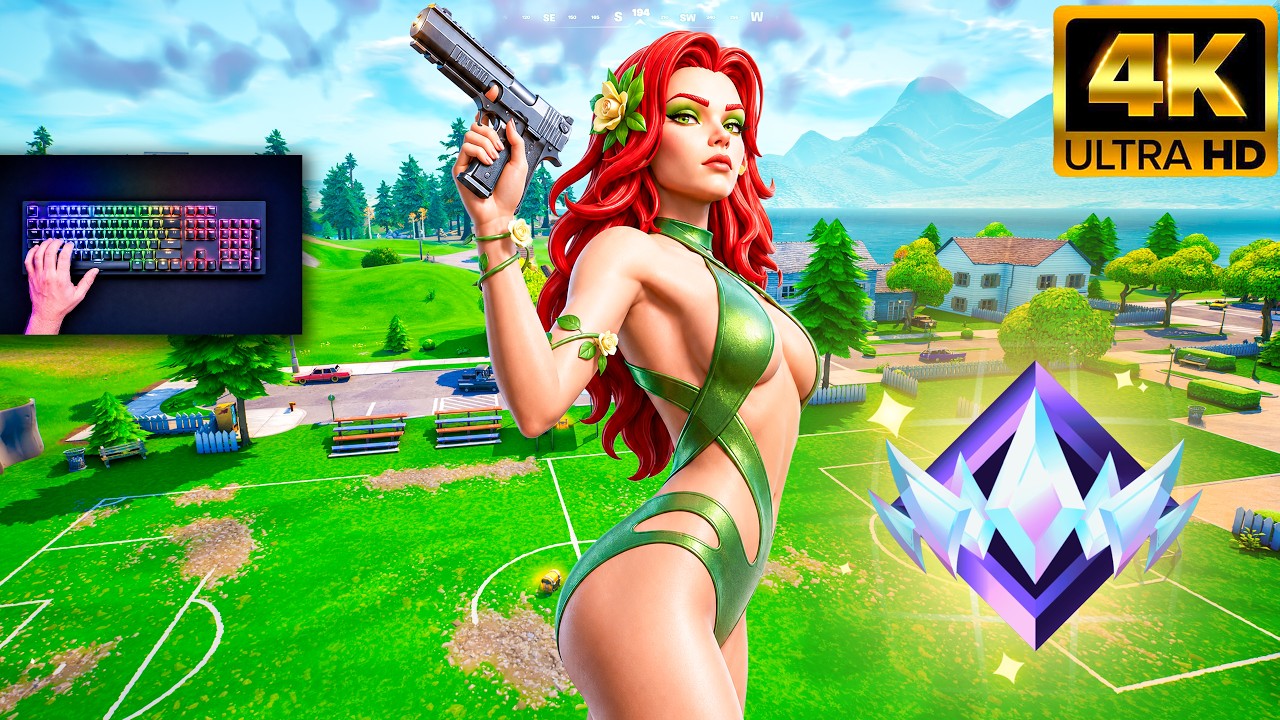 JUGUÉ FORTNITE RANKED CON LA SKIN MAS X DE TODO FORTNITE...