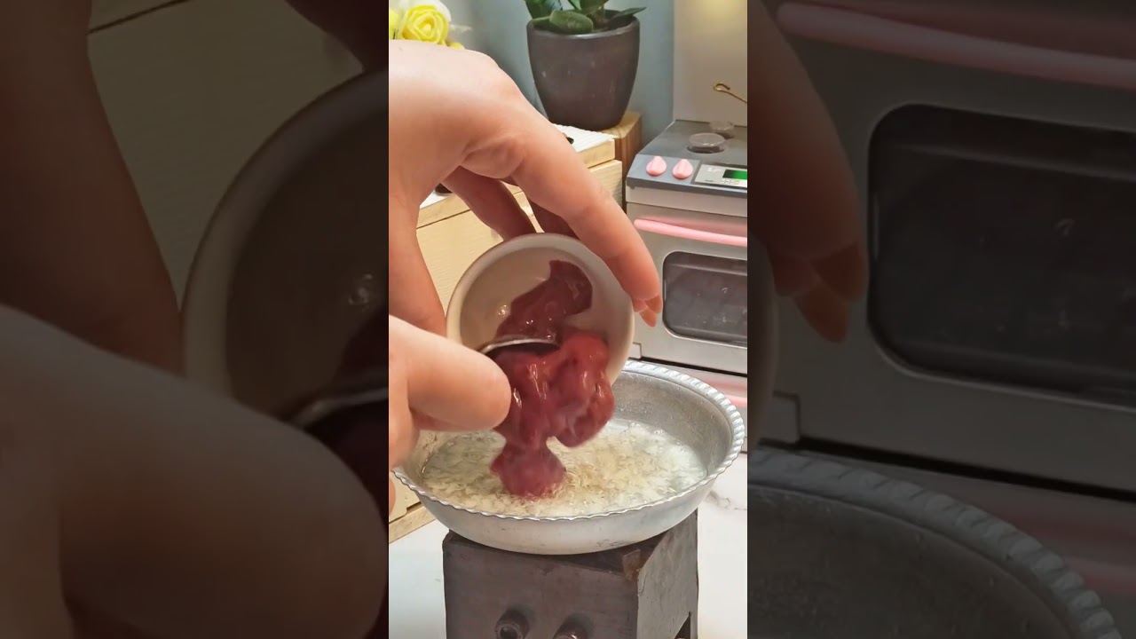 tiny cooking magic #mini #miniature #cooking #food #recipe #tinyfood