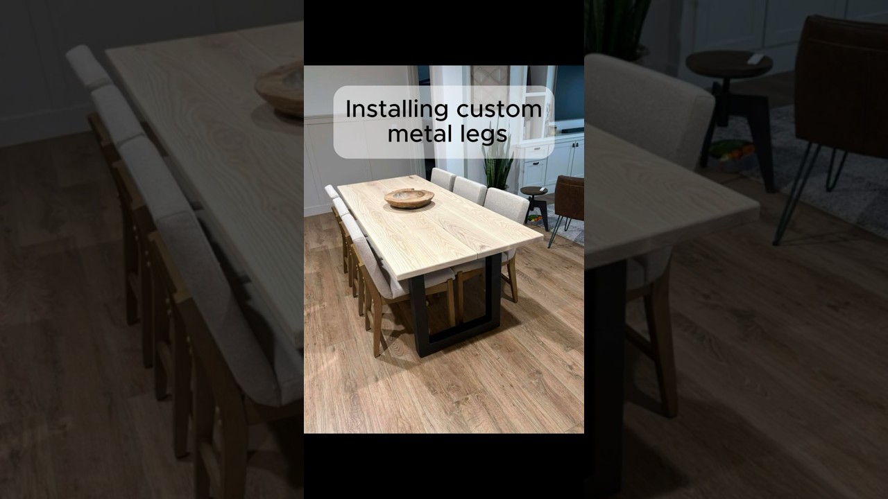 This table transformation is NEXT LEVEL! 🪵✨ #woodworking #shorts