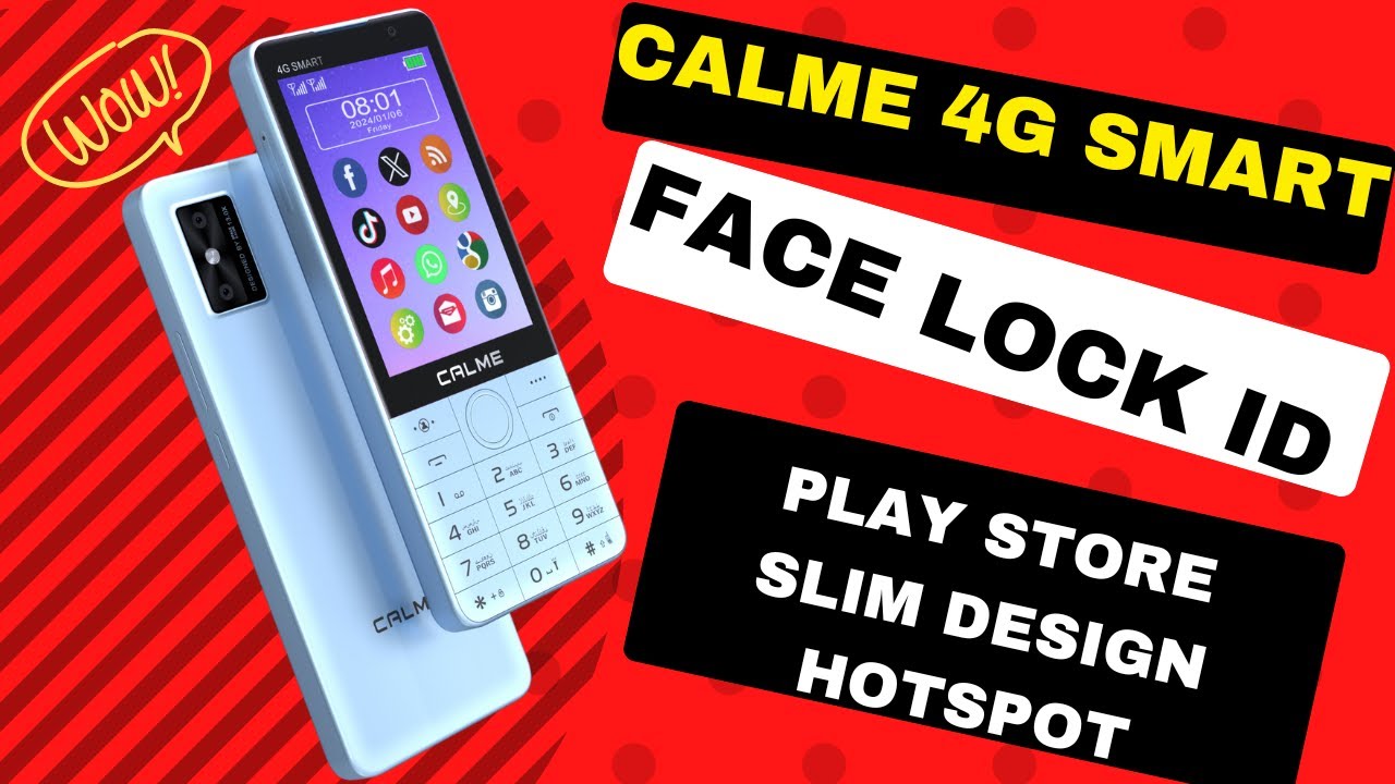 CALME 4G SMART[4g smart[CALME 4G SMART UNBOXING[4G SMART REVIEW[FACE LOCK ID[ HOTSPOT MOBILE[4GSMART