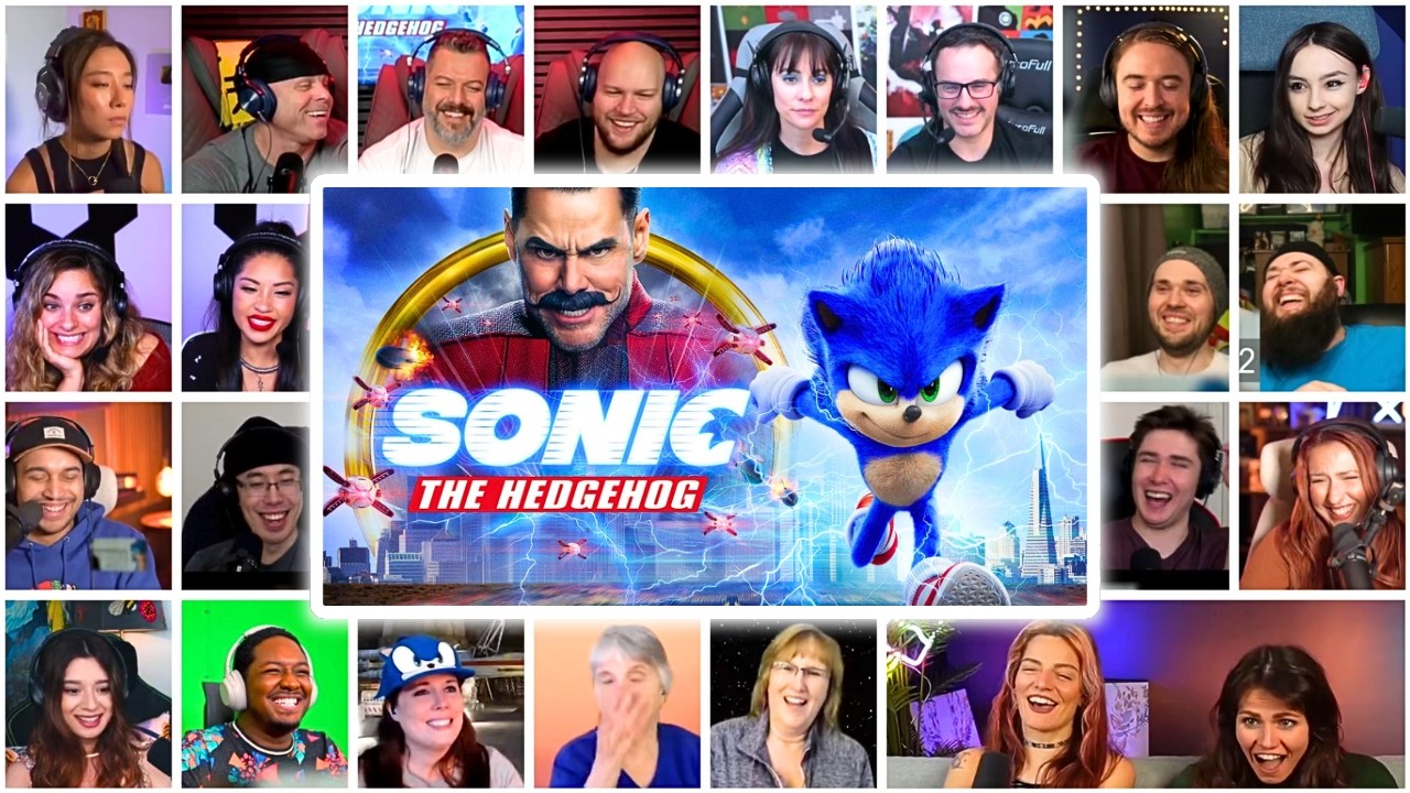 Sonic the Hedgehog (2020) - MOVIE Reaction Mashup!