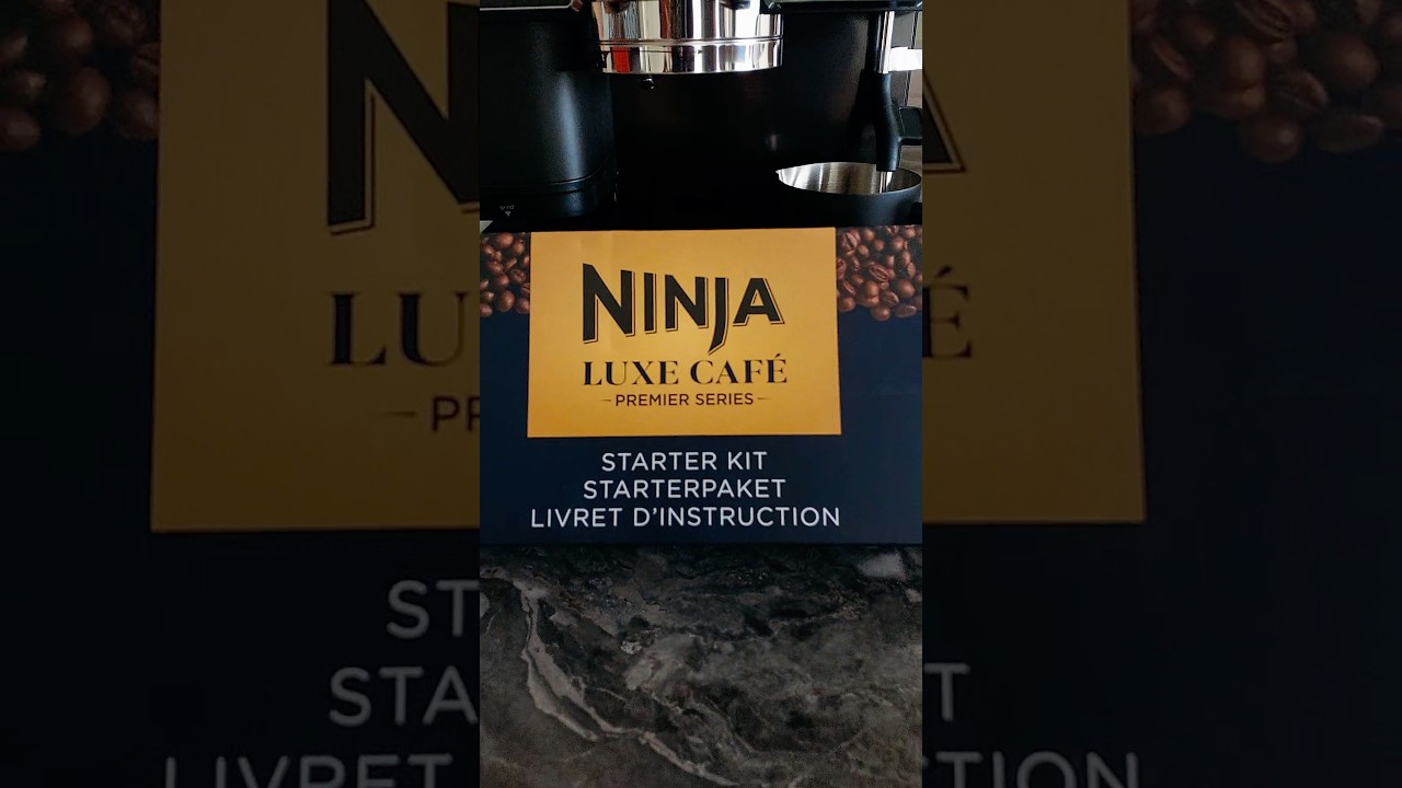 Ninja Luxe Cafe Model Unboxing