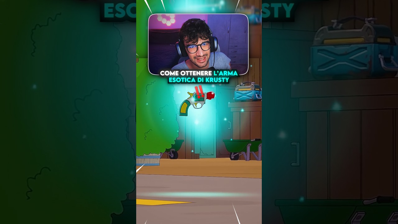 Come OTTENERE L'ARMA ESOTICA DI KRUSTY‼️-Fortnite ITA#fortnite #viral #shorts