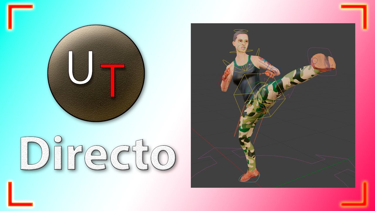 📌Directo - Animación en Blender 🤸‍♀️