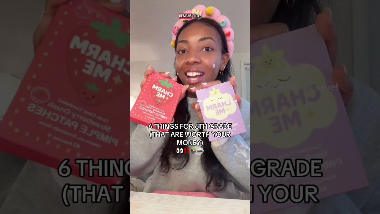 6 Things You NEED for 6th Grade 🎒💗 #backtoschool #relatable #skincare #beauty