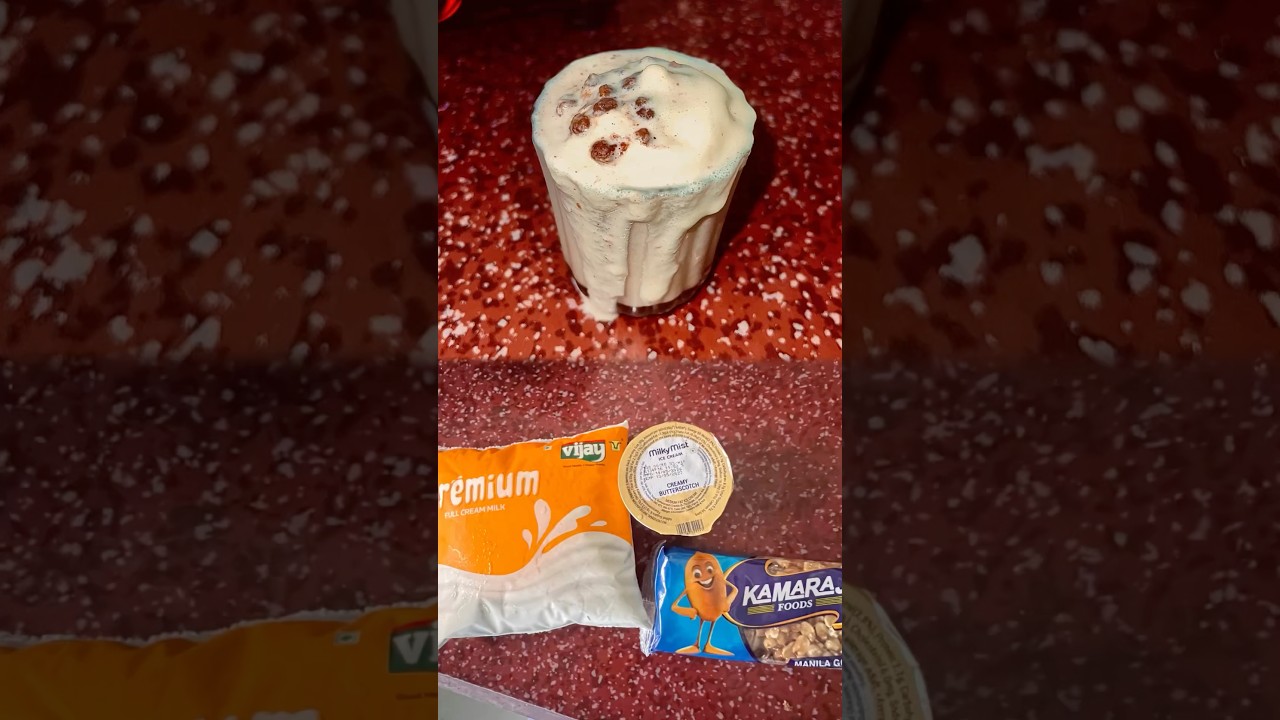 💢கடலை மிட்டாய் Milk Shake😋#mrmohamed #food #milkshake #milkshakerecipe #icecream #peanut #shorts