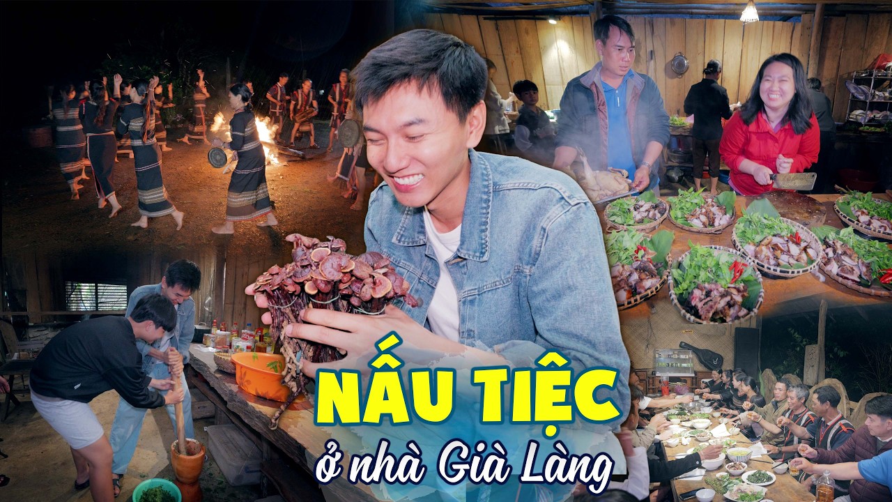 Khoai đi bắt heo, nấu tiệc cùng người Mơ Nâm. Du lịch khám phá Măng Đen