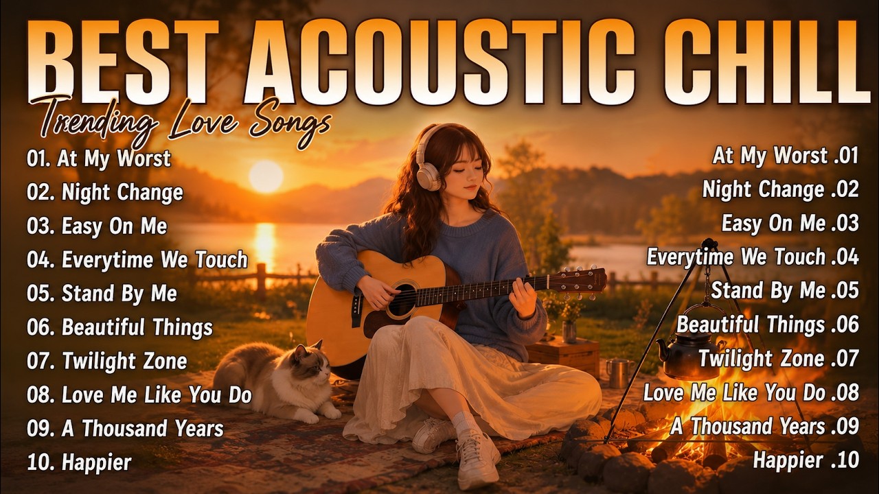 Trending Acoustic Love Songs Cover Playlist 2026 ❤️ Soft Acoustic Cover Of Popular Love Songs