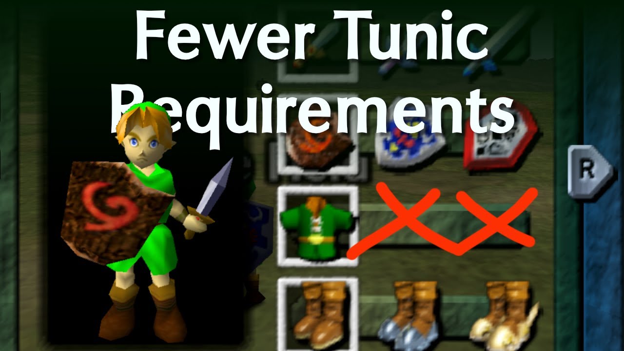 Fewer Tunic Requirements Explained | Ocarina of Time