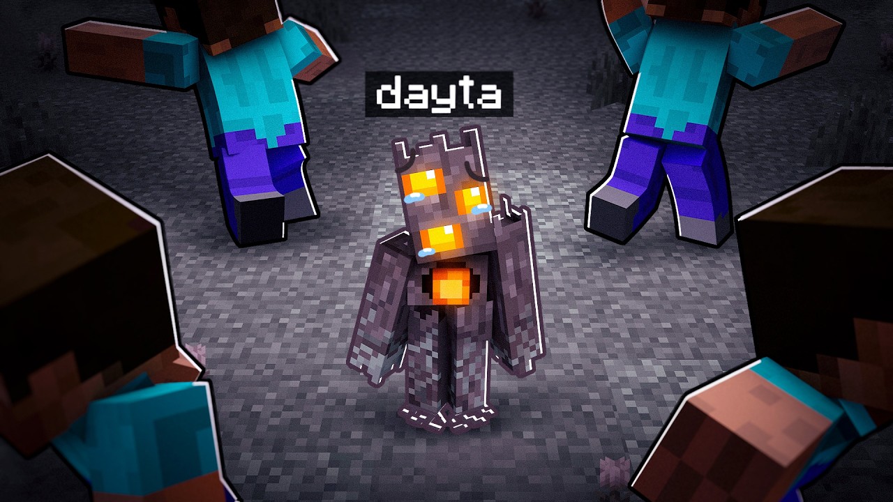 PLAYING as a BABY CREAKING in Minecraft!