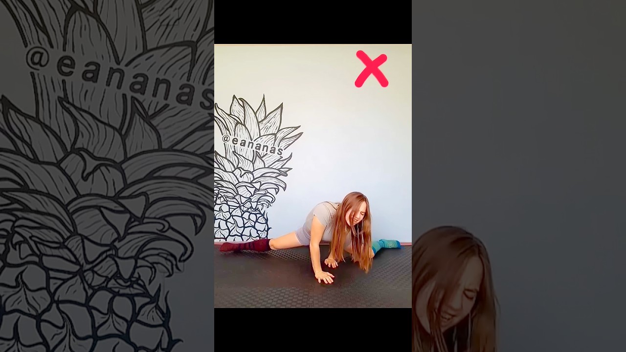Try this steps easy Middle split 😯 #shorts #motivational #yoga
