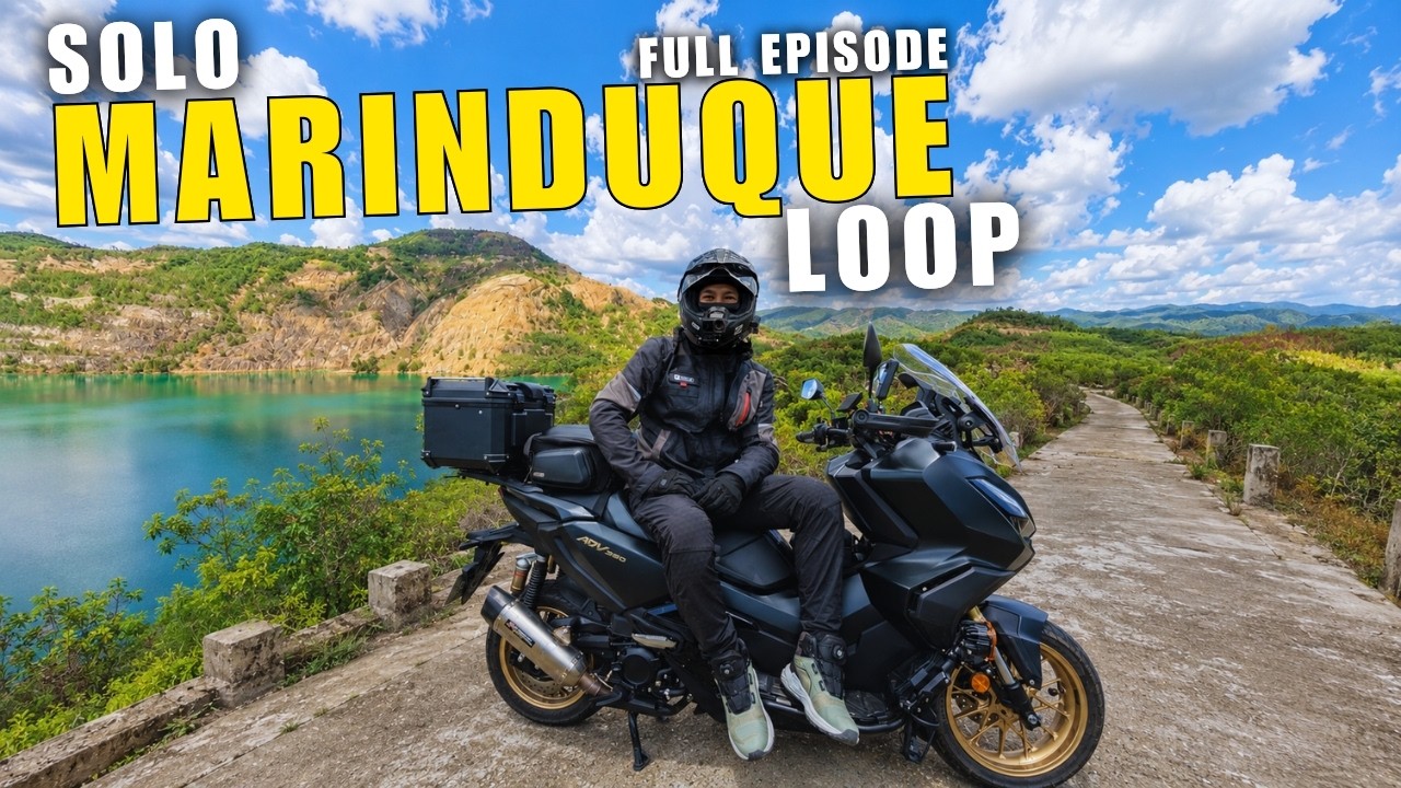Solo Motorcycle Adventure Marinduque Loop in 2 Days | Antigravity A1 360