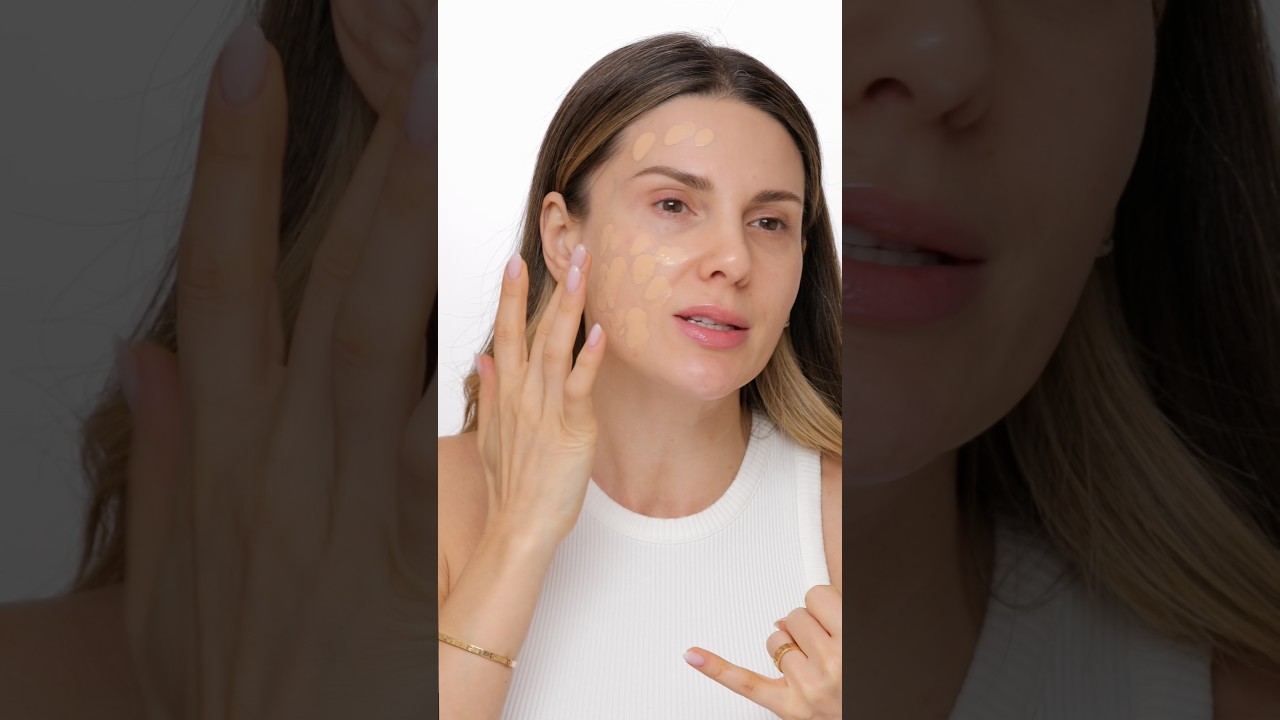 How To Make A High Coverage Foundation Look Flawless | ANDREEA ALI #shorts