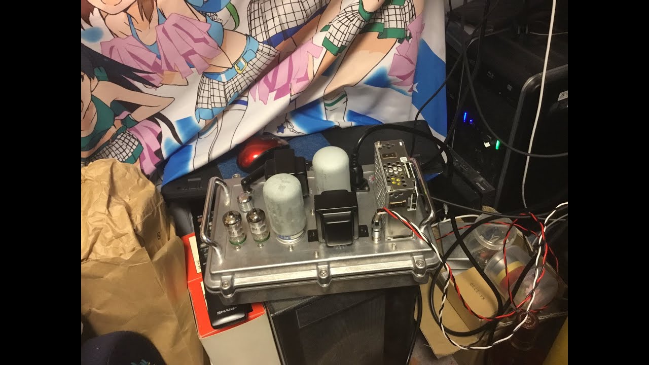 Re-recording 4th) My Trail Amp wth the tube C3e and 12AX7