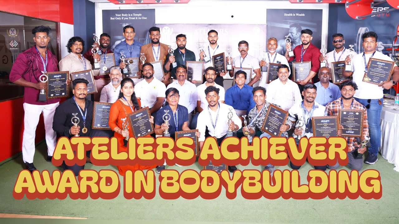 ATELIERS ACHIEVER AWARD IN BODYBUILDING 