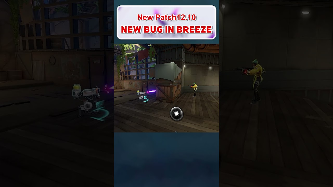 New Killjoy's Turret bug in Breeze(Patch12.10) #shorts