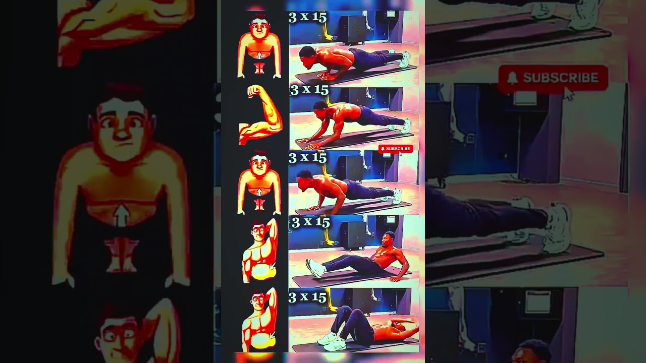 🔥 No Days Off | Full Body Home Workout Challenge 💪 #shorts