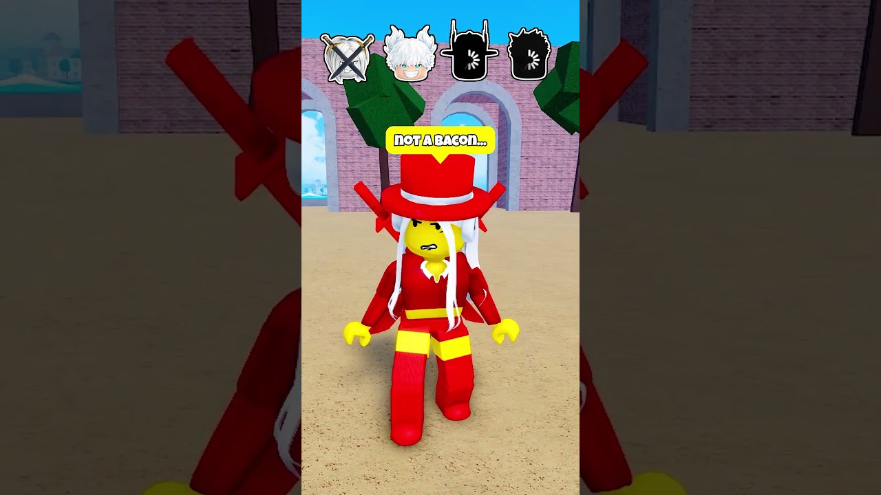 BACON WON A LIMITED Admin Blade IN BLOX FRUITS! 🦠🟡 #shorts