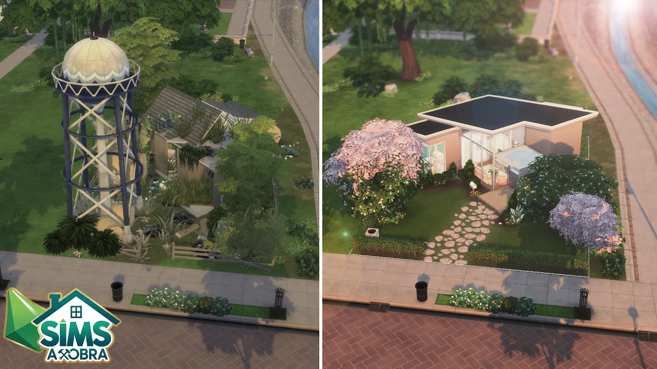 Reformando uma casa diagonal COM O PIOR ORÇAMENTO! │ Sims a Obra