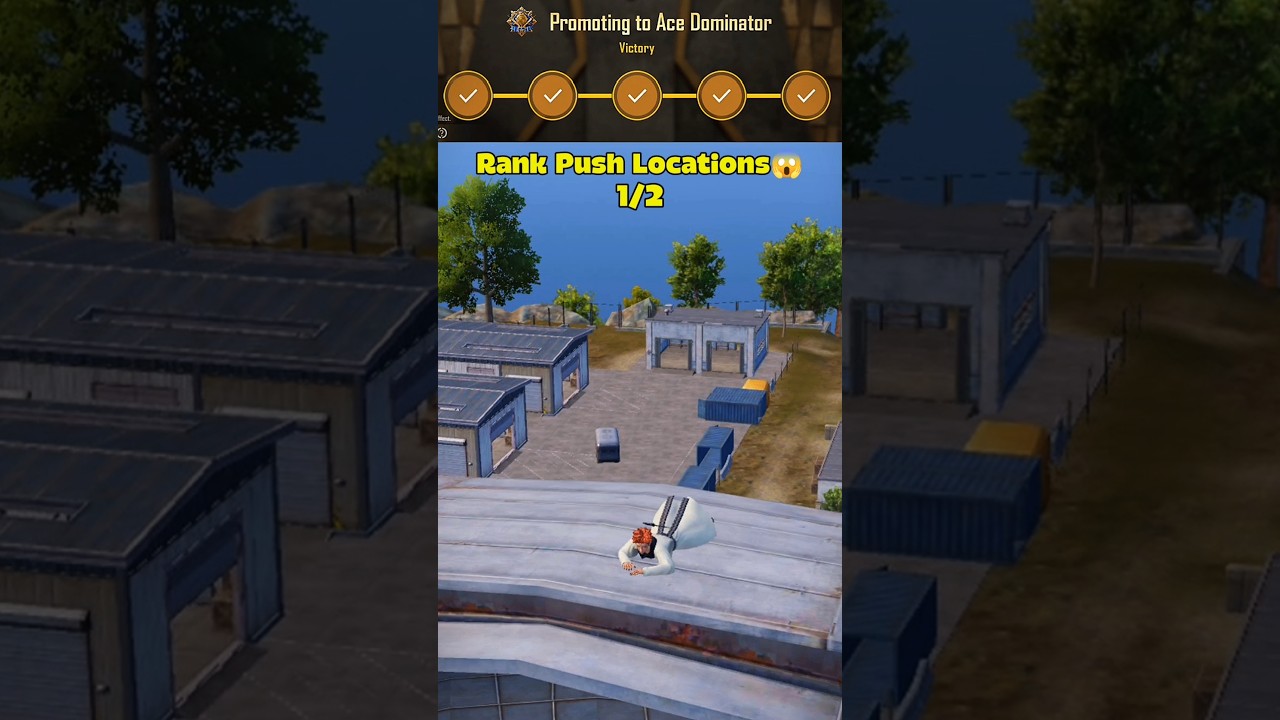 Top Secret Locations For Rank Push✅ #bgmi #pubgmobile #tipsandtricks #rankpush #esports #shorts #fyp