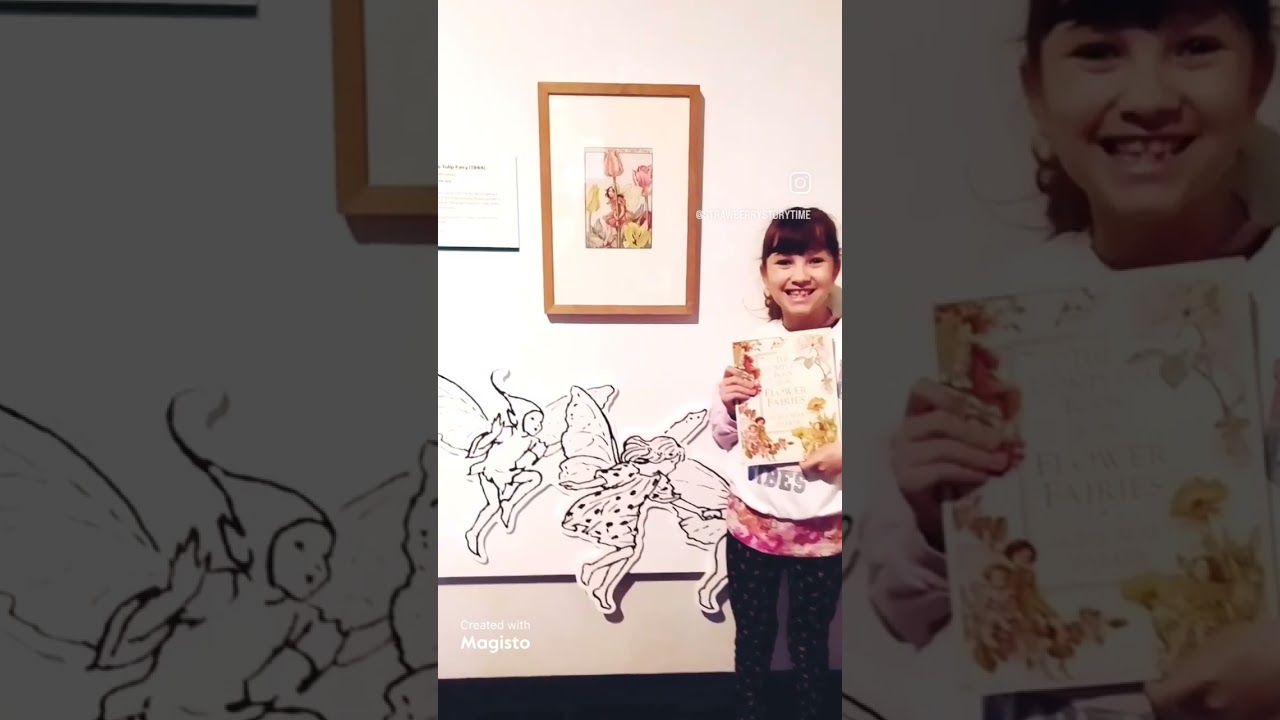 Flower Fairies Exhibition #shorts #flowerfairies