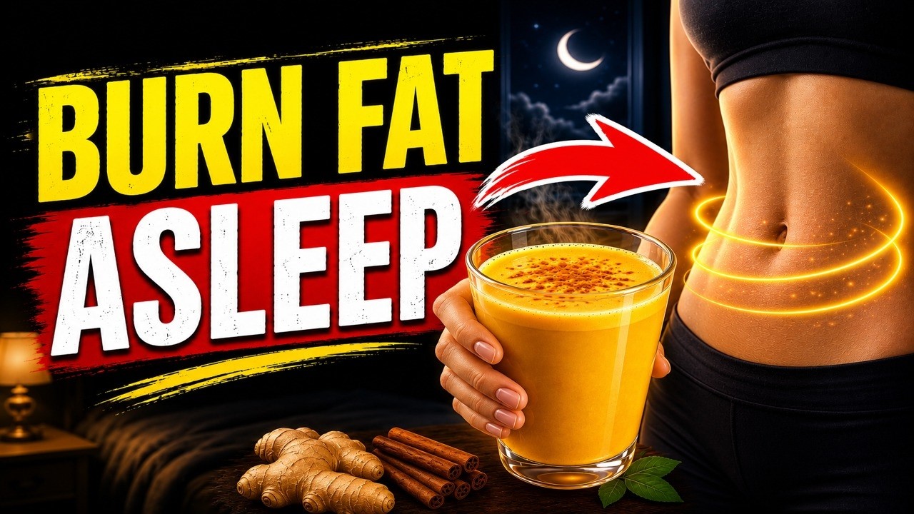 This 2-Minute Evening Drink Helps Burn Belly Fat While You Sleep