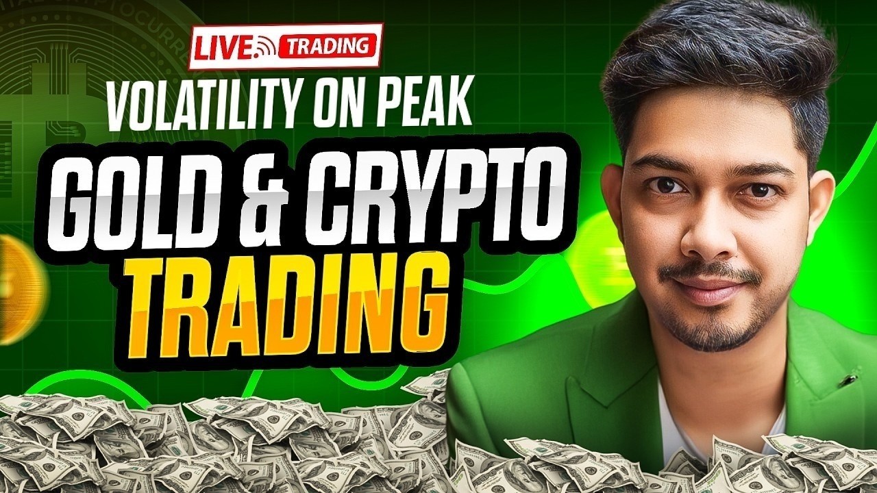 Crypto Gold Live Trading 13 Aug  - stock_learners