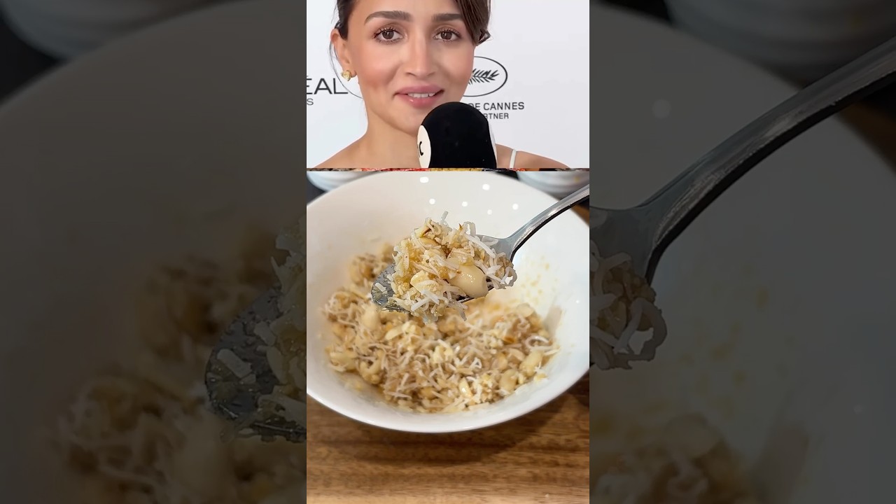 Alia Bhatt’s Glowing Skin Hack #viral #skincare #foodforskin #trending #fyp