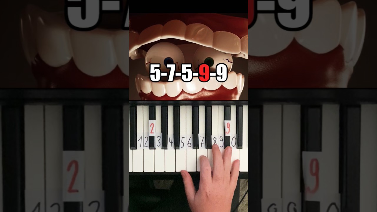 Running The Show - The Amazing Digital Circus Piano Tutorial #shorts