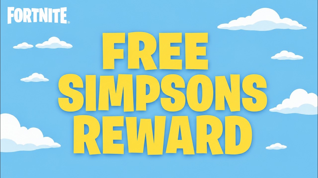 Get a Limited-Time Simpsons FREE REWARD in Fortnite!