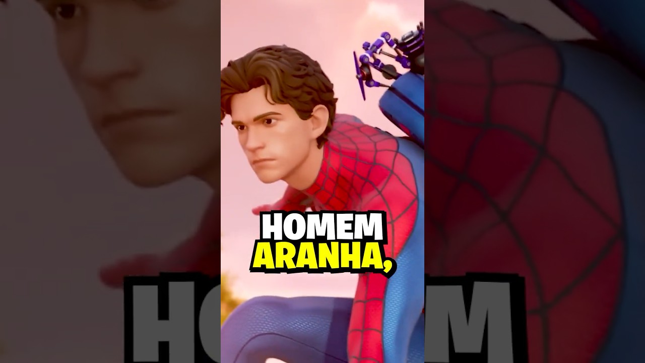 O HOMEM ARANHA está ABSURDO!! DE NOVO! Fortnite 😮