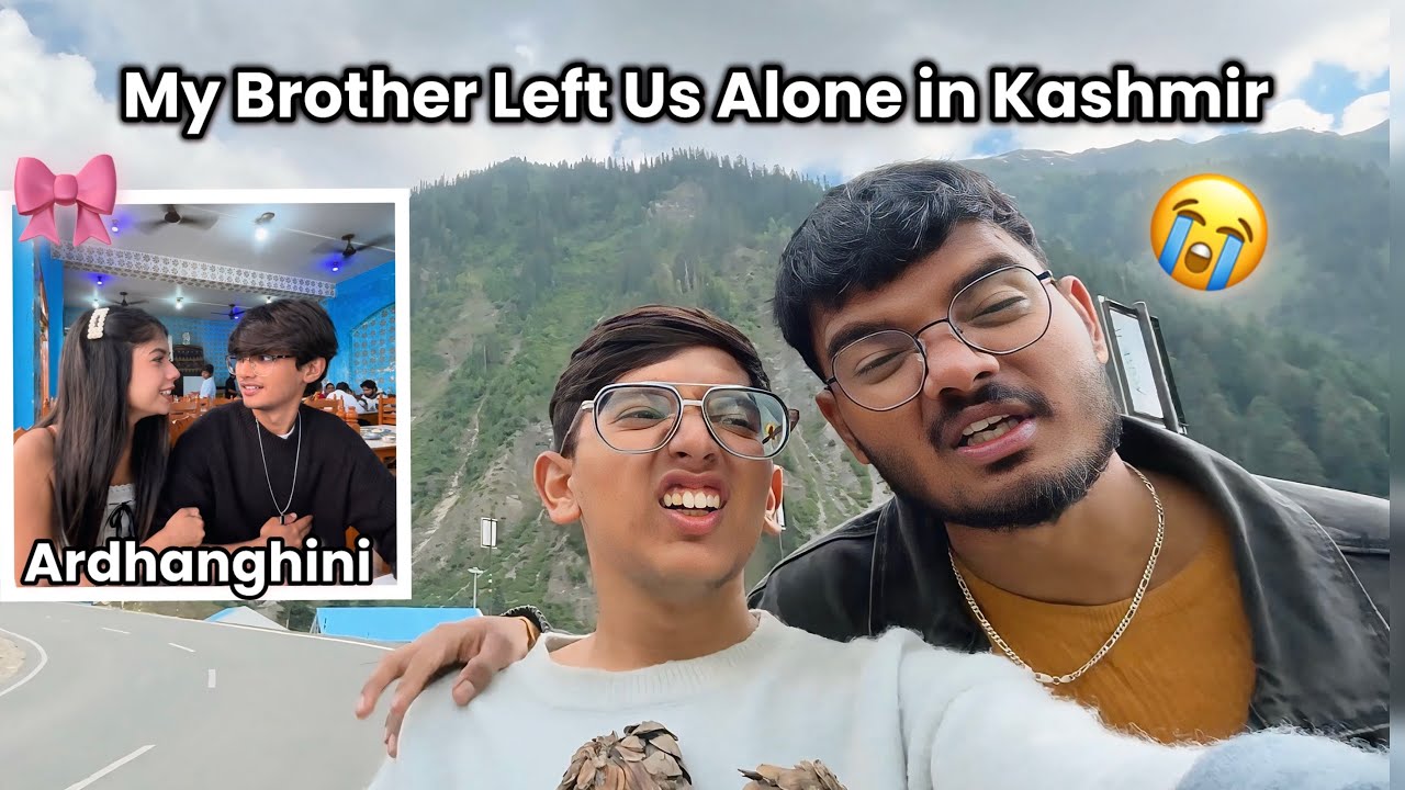 Yeh Plan nahi tha😭|Kashmir Vlog@venkatesh_pande @Aaditi_ingale07 #explore #travel #vlog  