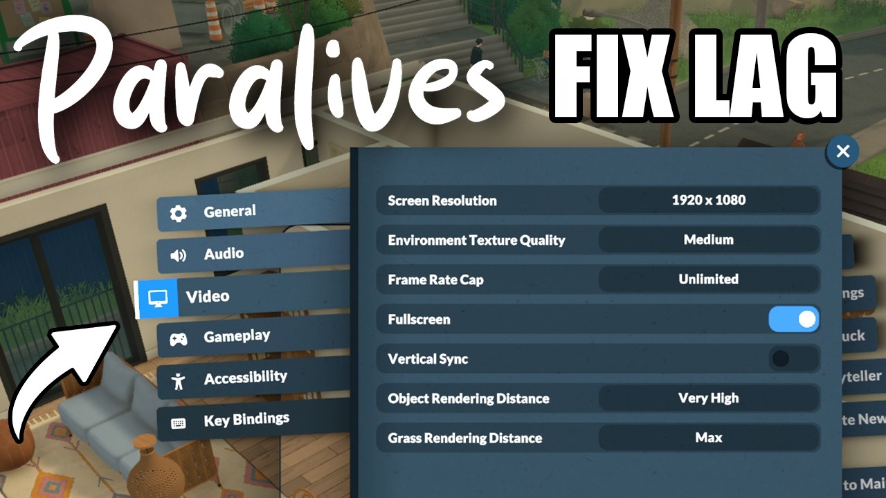 How to Fix Lag and Increase FPS in Paralives (Best Settings)