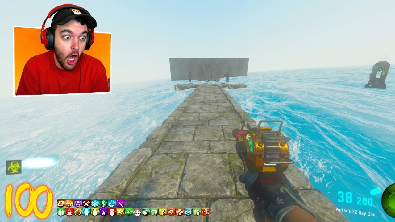 THE INFINITE HALLWAY TO THE OCEAN... (COD Zombies Hard Map)