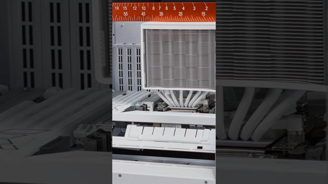 Does the Assassin VC Elite fits in Lian Li Mini V2? Let's try it! #lianli #aircooler #deepcool
