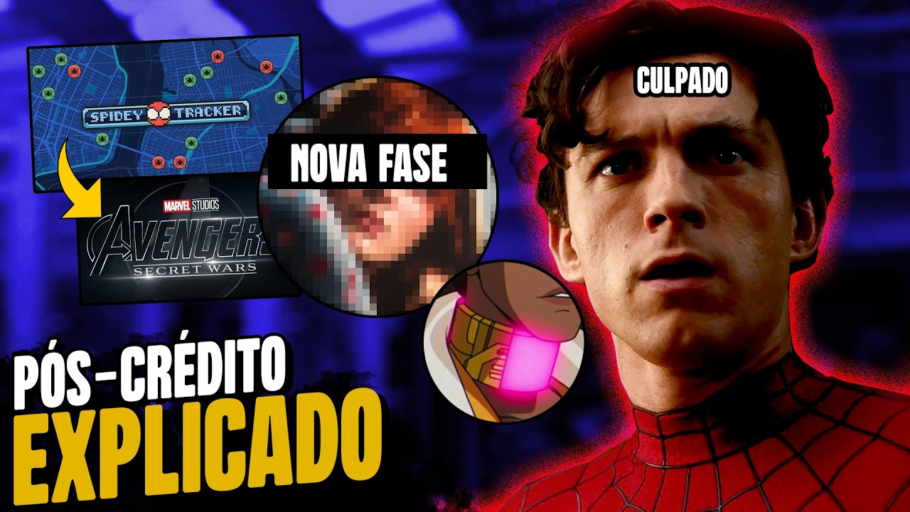 CENA PÓS-CRÉDITO EXPLICADA - HOMEM-ARANHA UM NOVO DIA  - DISCUSSÃO FUTURO da MARVEL