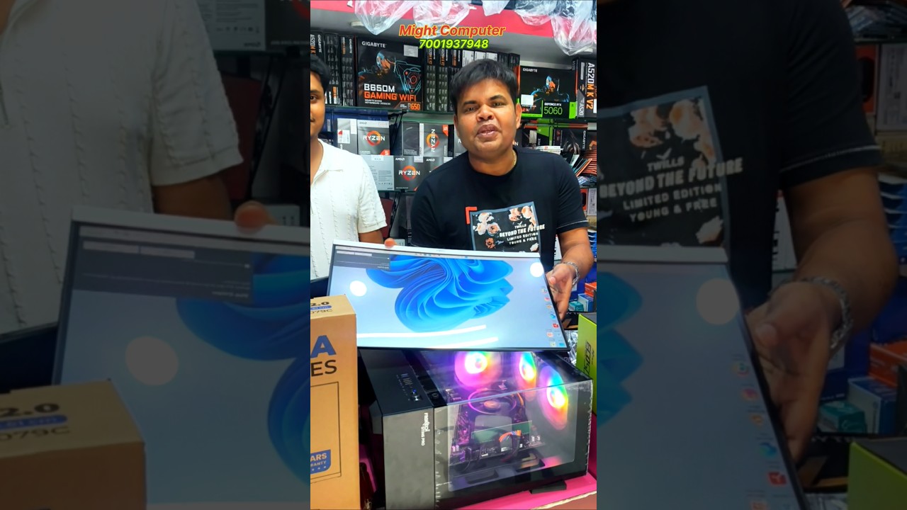 Budget Editing Pc 🔥 Ryzen5 | Curved Monitor 💥 Gaming Pc Shop ✅ Trading Pc 💥#freefire #viral #shorts