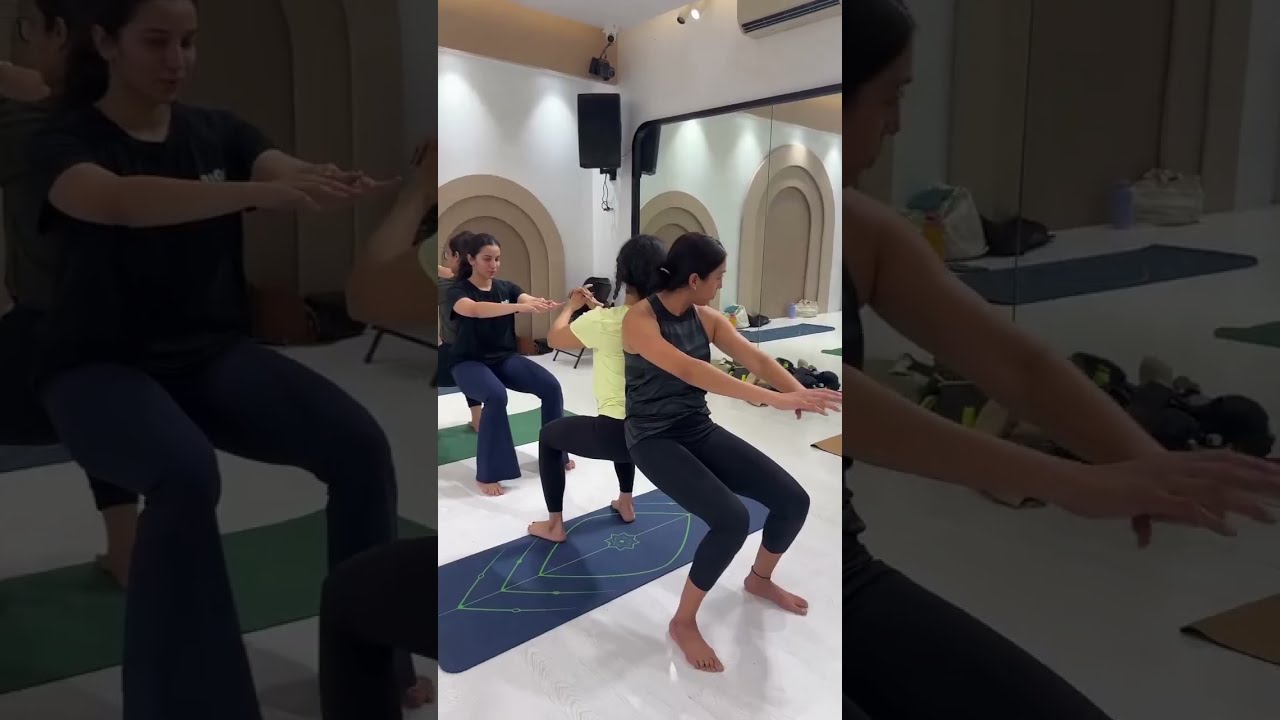 A glimpse into our yoga workshop experience ✨#yoga #yogainsipiration #yogaworkshop #shorts