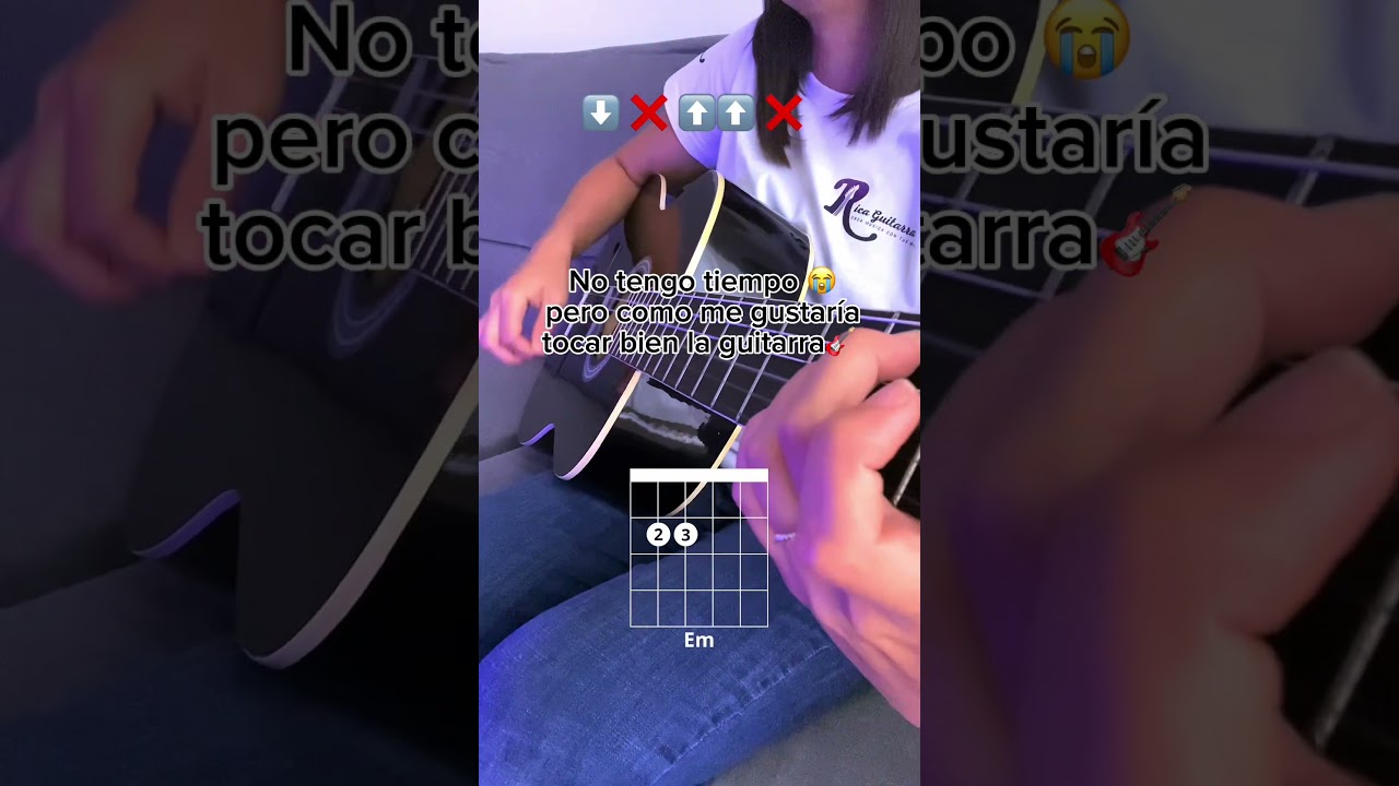 No tengo tiempo pero me gustaría aprender a tocar guitarra 😭🎸Comenta “Ayuda” #clasesdeguitarra