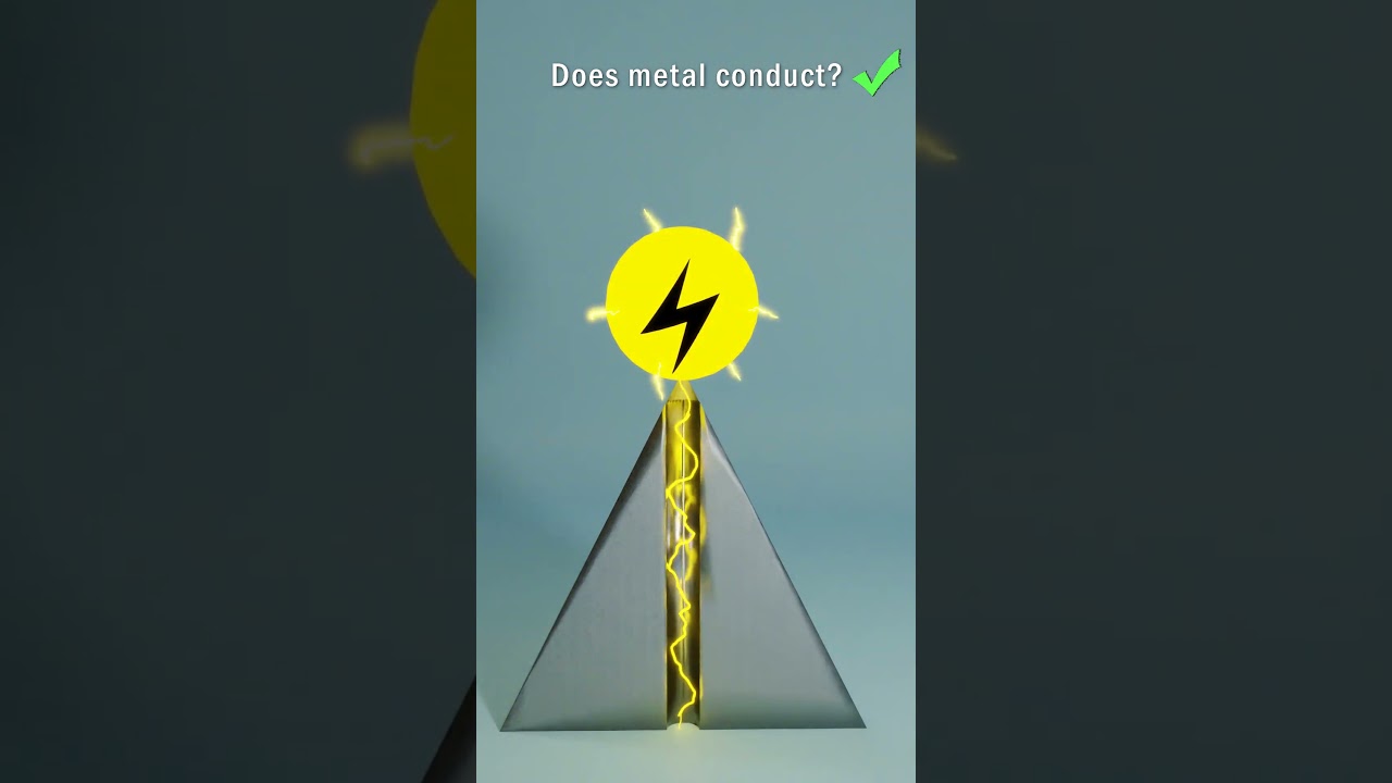 Electricity: Conductor vs Insulator ⚡#physics