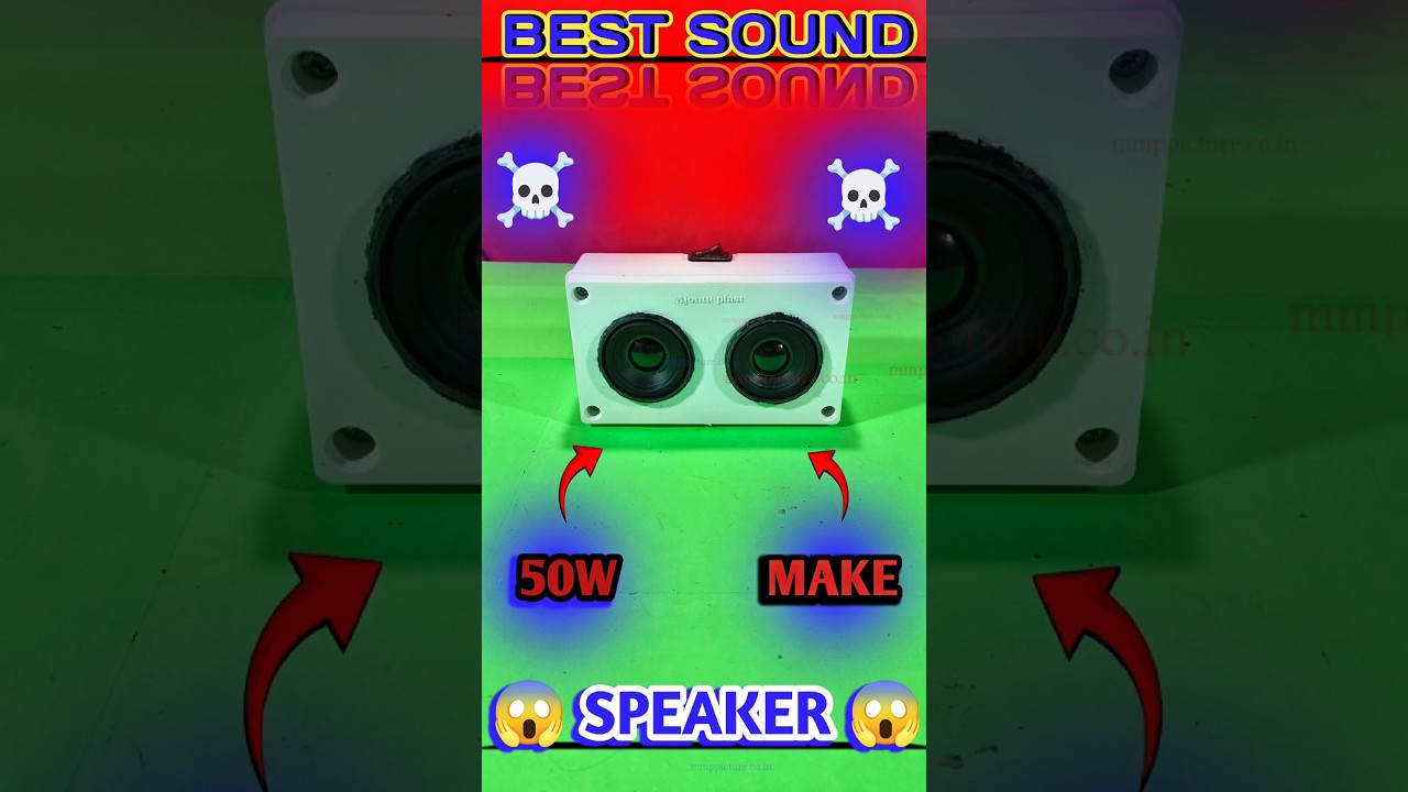 How to make dj box ।। how to make speaker box 🔥🔥🔥