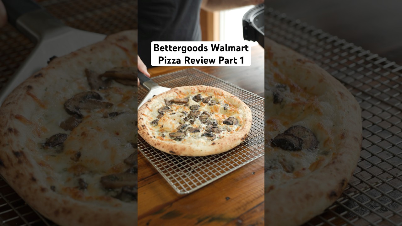 Rating Bettergoods Pizzas from Walmart - Part 1, Wood Fired Mushroom & Truffle | Pepperoni & Ricotta