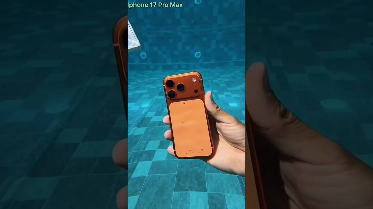 Can iPhone 17 Pro Max Survive Underwater? 😳 | Extreme Unboxing Test!” #ytshorts #iphone #unboxing
