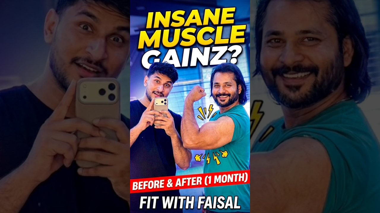 Insane Muscle Gainz Fit With Faisal #motivation #fitness #chest #workout #viral #shorts